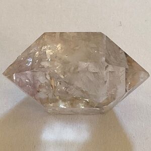 Natural Quartz Crystal Double Terminated 1” by .5” Arizona Healing Qualities